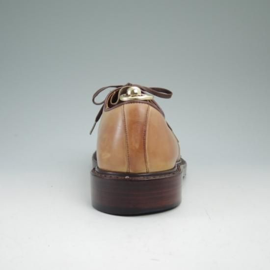 極上★トリッカーズ SIZE 8.5【★カントリーシューズ/短靴/パンチドキャップトゥ】Tricker's★a680