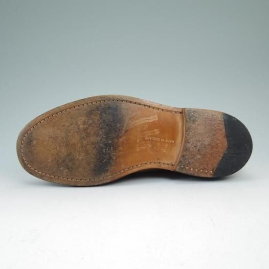 極上★トリッカーズ SIZE 8.5【★カントリーシューズ/短靴/パンチドキャップトゥ】Tricker's★a680