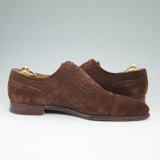 美品★定8.5万/クロケット＆ジョーンズ 8E【★360ラスト/ハンドグレード/Trading Post別注/トレーディングポスト】Crockett＆Jones★a681