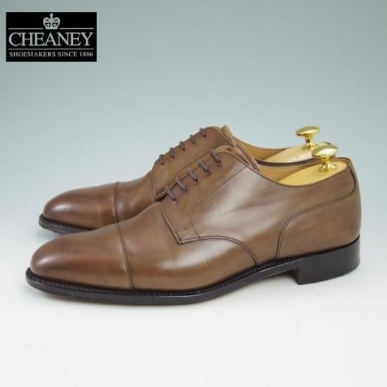 極美品★チーニー 7F【★3888ラスト/PaulSmith/ポールスミス別注/ストレートチップ】CHEANEY★a682