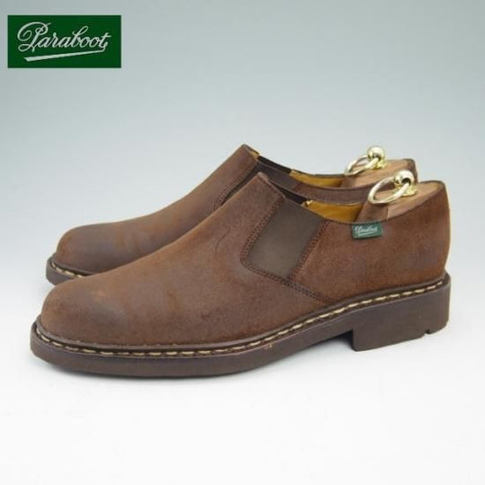 ほぼ試着程度★パラブーツ SIZE 7.5【★PHOTON/フォトン/TEXソール/オイルドスエード/スリッポン/サイドゴアシューズ】Paraboots★a683