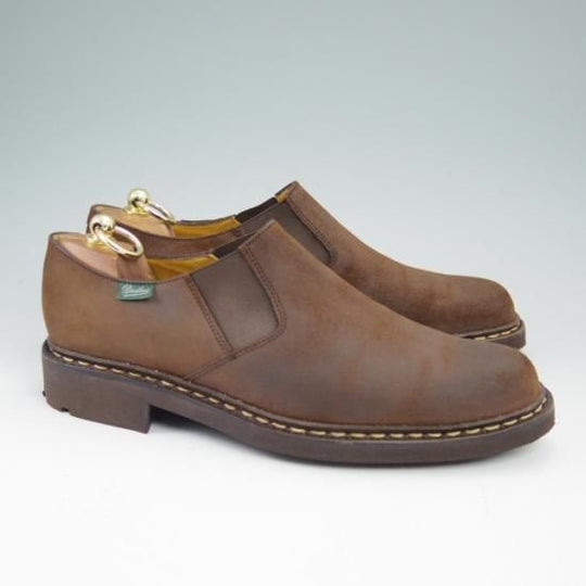 ほぼ試着程度★パラブーツ SIZE 7.5【★PHOTON/フォトン/TEXソール/オイルドスエード/スリッポン/サイドゴアシューズ】Paraboots★a683