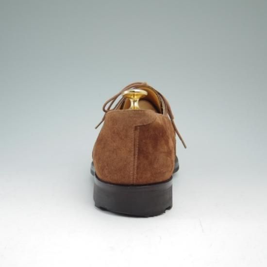 極美品★グレンソン 6.5F【★リッジウェイソール】スエード/プレーントゥ/GRENSON★a684