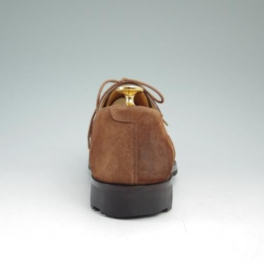 極美品★グレンソン 6.5F【★リッジウェイソール】スエード/プレーントゥ/GRENSON★a684