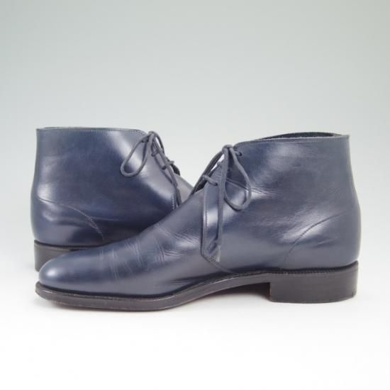 美品★クロケット＆ジョーンズ 6.5E【★チャッカブーツ/Poulsen Skone/ポールセンスコーン別注】Crockett＆Jones★a691
