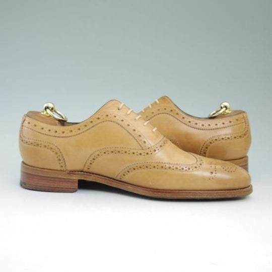 美品★バーカー UK8【★(英)へリング別注/Herring Shoes】フルブローグ/CARNABY/BARKER★a694
