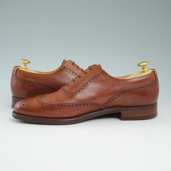 極上★クロケット＆ジョーンズ UK7/US7.5D【★ラルフローレン別注/RalphLauren/フルブローグ】Crockett＆Jones★a698