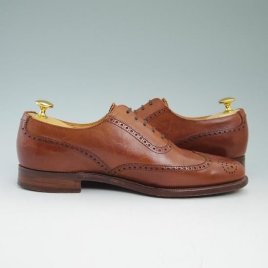 極上★クロケット＆ジョーンズ UK7/US7.5D【★ラルフローレン別注/RalphLauren/フルブローグ】Crockett＆Jones★a698
