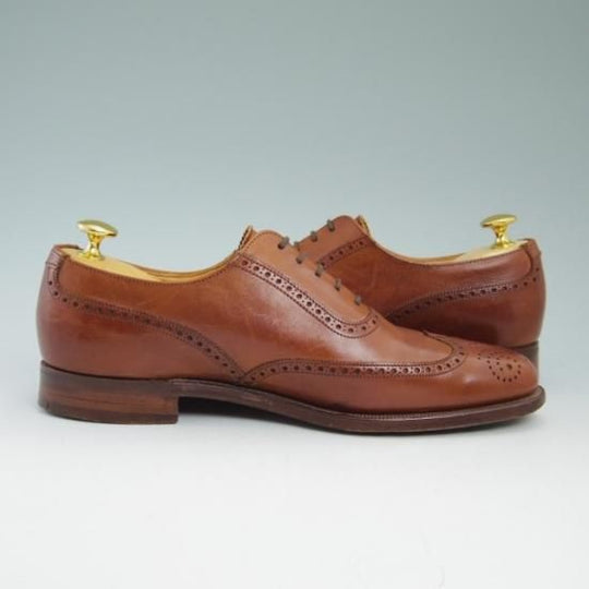 極上★クロケット＆ジョーンズ UK7/US7.5D【★ラルフローレン別注/RalphLauren/フルブローグ】Crockett＆Jones★a698