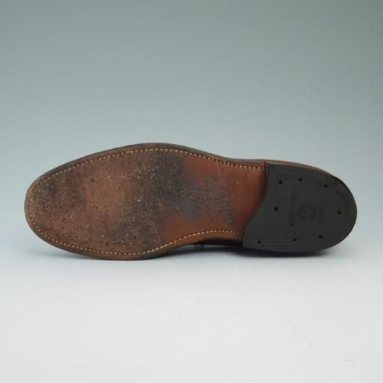 美品★オールデン 7D【★超希少!!トゥルーフレアラスト/665/プレーントゥ/(米)MOULDED SHOE別注】Alden★a699