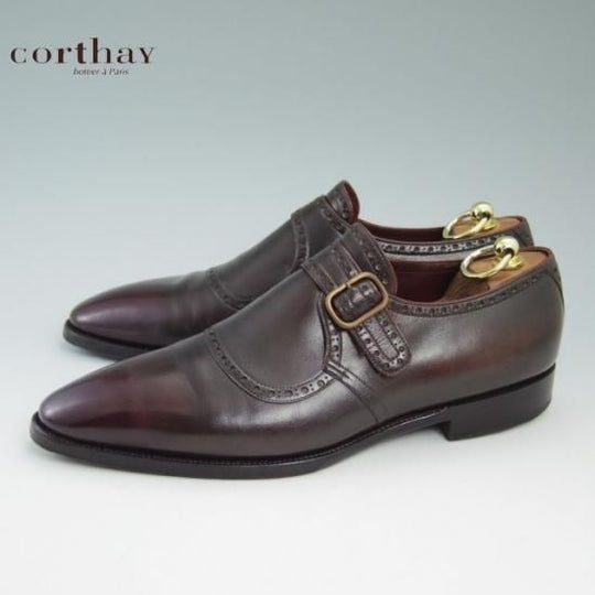 極上★コルテ SIZE 9【定15万以上★モンクストラップ】Corthay★a705