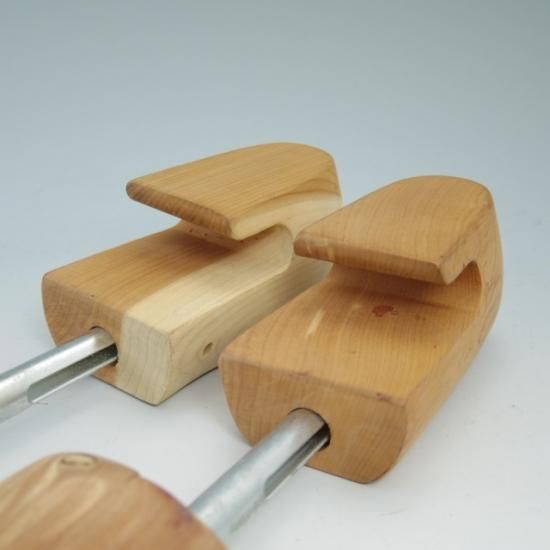 ★木製シューツリー サイズM程度【★メンズ】シューキーパー★a707