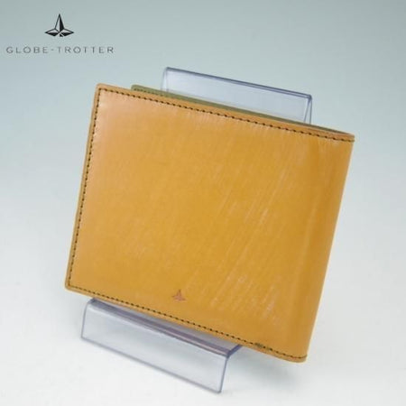 未使用★グローブトロッター【★二つ折り財布/ブライドルレザー】メンズ/GLOBE TROTTER★a667