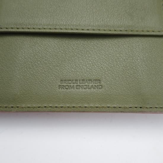 未使用★グローブトロッター【★二つ折り財布/ブライドルレザー】メンズ/GLOBE TROTTER★a667