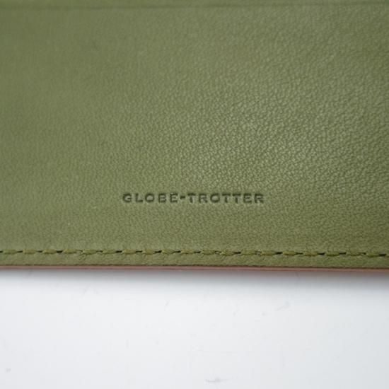 未使用★グローブトロッター【★二つ折り財布/ブライドルレザー】メンズ/GLOBE TROTTER★a667