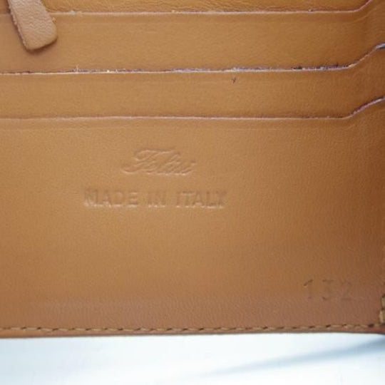 新品★フェリージ【★二つ折り財布】ブライドルレザー仕様/メンズ/Felisi★a668