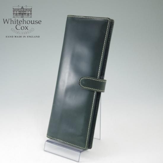 展示品★ホワイトハウスコックス【★札入れ/長財布】ブライドルレザー/メンズ/Whitehouse Cox★a669