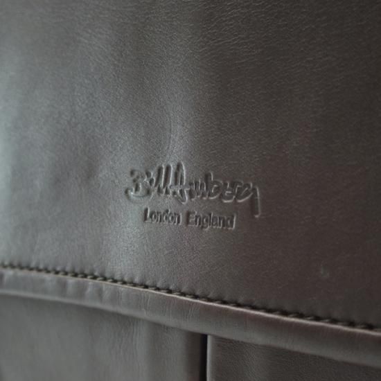 美品★(英)ビルアンバーグ/BillAmberg【定8万程度★ブリーフケース】2WAY/ショルダー付/メンズ ビジネス バッグ★N4657