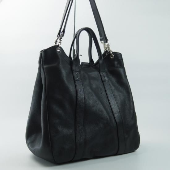 美品　Daniel & Bob ブラックレザー ビジネスバッグ 美品☆ダニエル&ボブ【☆EDIFICE別注/クロドーロ】アルチェレザー