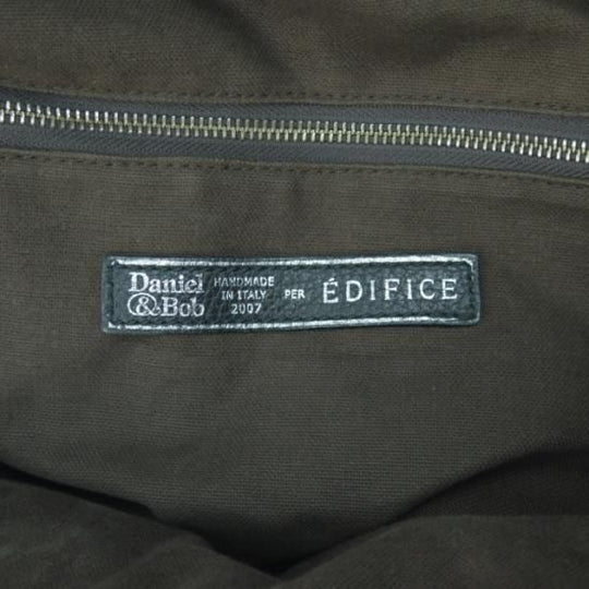 美品★ダニエル&ボブ【★EDIFICE別注/クロドーロ】アルチェレザー/メンズ ビジネス バッグ/Daniel&Bob★N4658