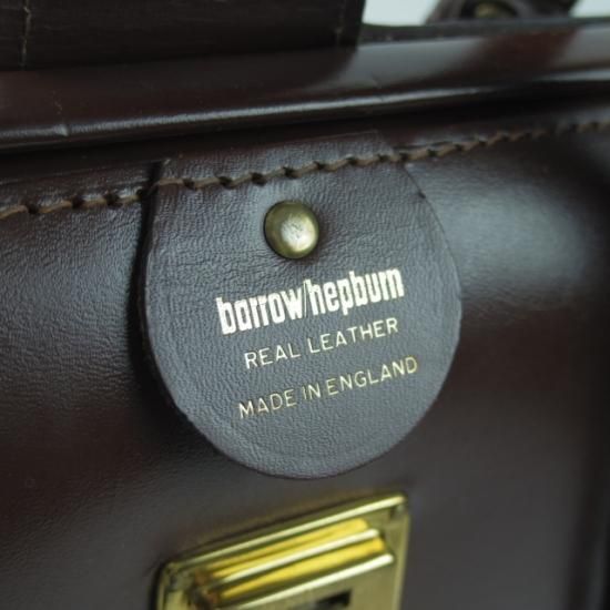 未使用★(英)バロウ＆ヘップバーン/barrow&hepburn【定10万以上★ダレスバッグ】メンズ ビジネス バッグ★N4661