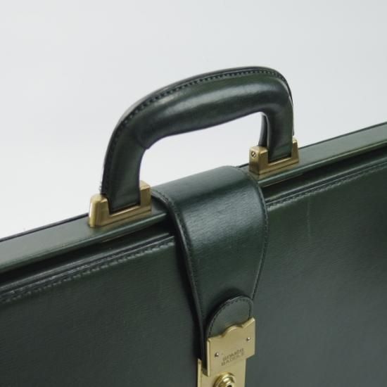 ★ソメスサドル【定10万★深緑/エグゼクティブ ダレスバッグ�U】メンズ ビジネス バッグ/SOMES SADDLE★N4663