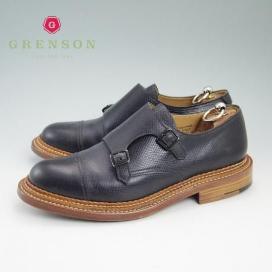 ほぼ試着程度★グレンソン 7.5G【定9.6万★ダブルモンク/THE TRIPLE WELT】トリプルウェルト/ダブルモンク/GRENSON★a709