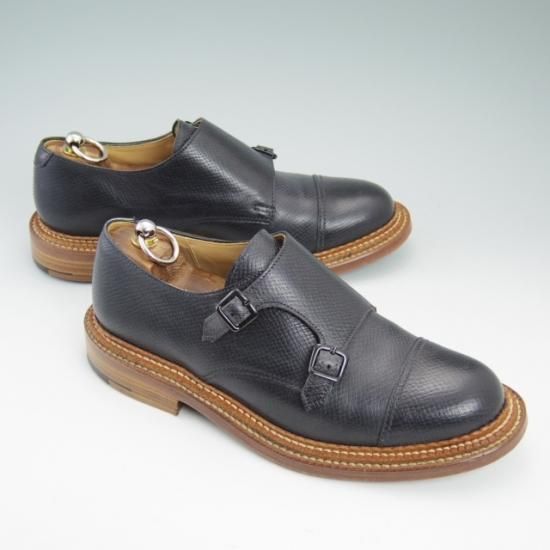ほぼ試着程度★グレンソン 7.5G【定9.6万★ダブルモンク/THE TRIPLE WELT】トリプルウェルト/ダブルモンク/GRENSON★a709