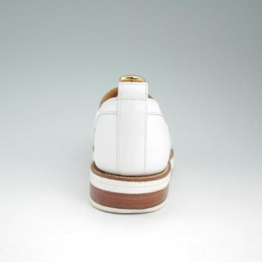 極上★グレンソン 6F【★コインローファー】白/GRENSON★a710