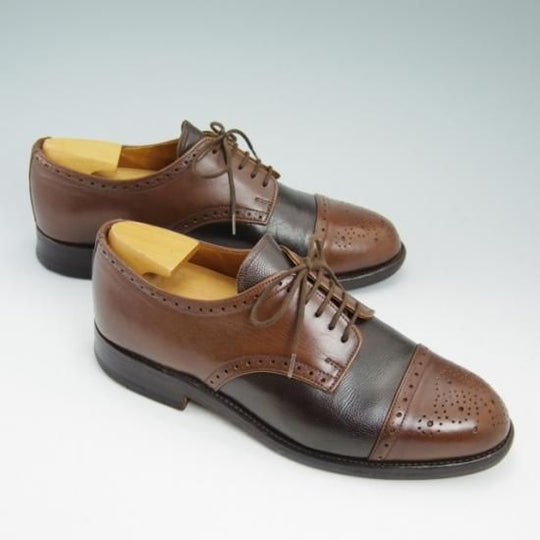 極上★アルフレッドサージェント UK6【★セミブローグ/BARNEYS NEW YORK】バーニーズニューヨーク別注/Alfred Sergeant★a715