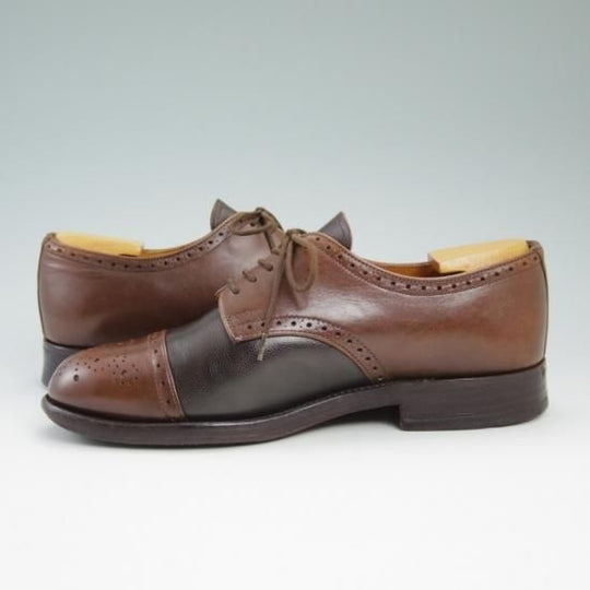 極上★アルフレッドサージェント UK6【★セミブローグ/BARNEYS NEW YORK】バーニーズニューヨーク別注/Alfred Sergeant★a715