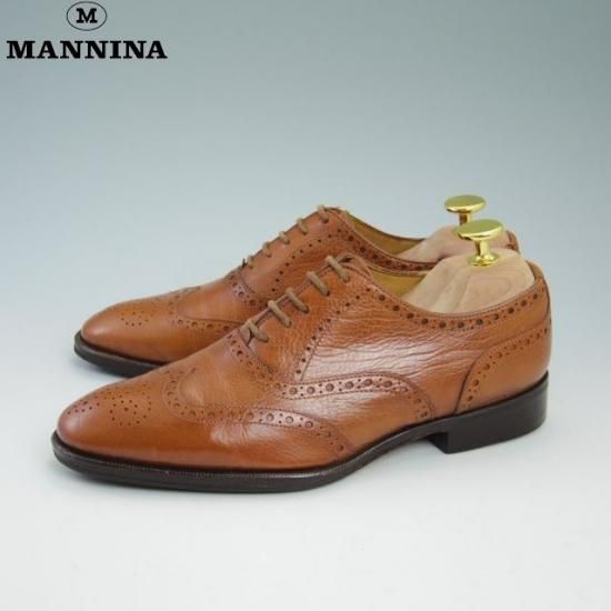 美品★マンニーナ(レディース) SIZE 36【★フルブローグ/希少ブランド】MANNINA★a716
