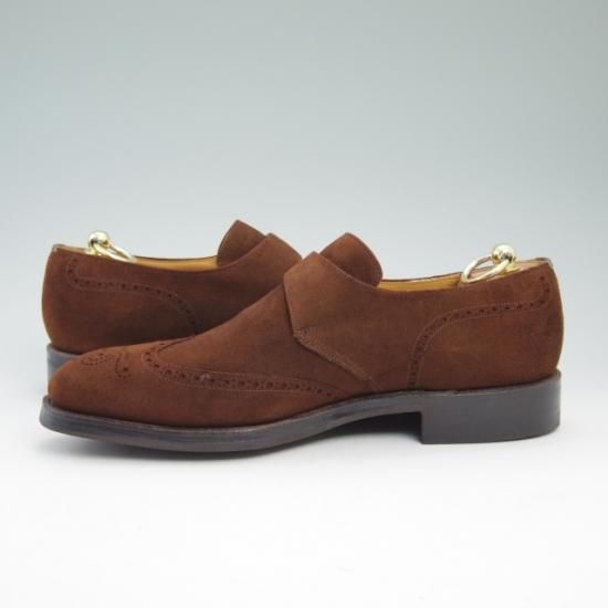 未使用★チャーチ 90E/UK9【★73ラスト/ダイナイトソール仕様/PICCADILLY/モンクストラップ/スエード】Church’s★a722