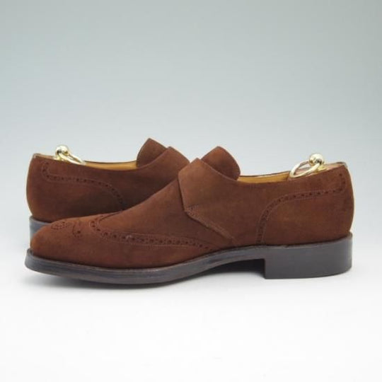 未使用★チャーチ 90E/UK9【★73ラスト/ダイナイトソール仕様/PICCADILLY/モンクストラップ/スエード】Church’s★a722