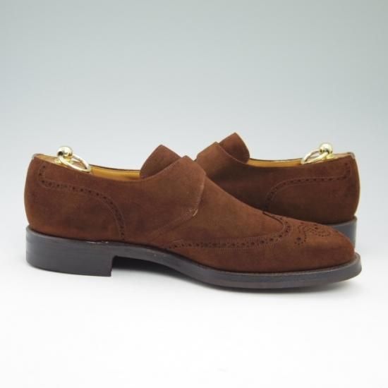 未使用★チャーチ 90E/UK9【★73ラスト/ダイナイトソール仕様/PICCADILLY/モンクストラップ/スエード】Church’s★a722