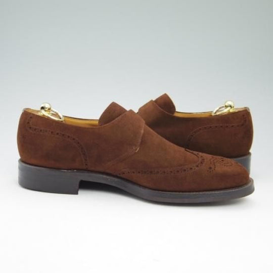 未使用★チャーチ 90E/UK9【★73ラスト/ダイナイトソール仕様/PICCADILLY/モンクストラップ/スエード】Church’s★a722