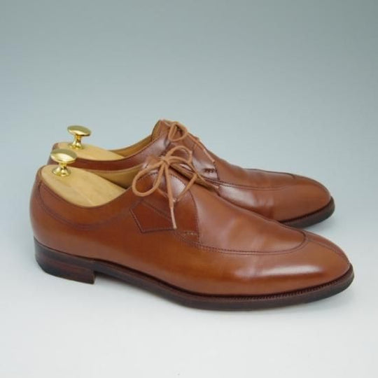 美品★ヒロ・ヤナギマチ UK6程度【★定19.9万L11/1 Loop Derby Apron Front】Gillie Style/HIRO YANAGIMACHI★a723