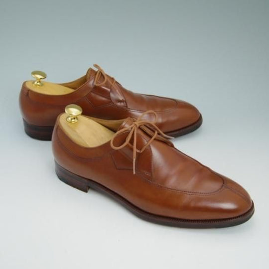 美品★ヒロ・ヤナギマチ UK6程度【★定19.9万L11/1 Loop Derby Apron Front】Gillie Style/HIRO YANAGIMACHI★a723