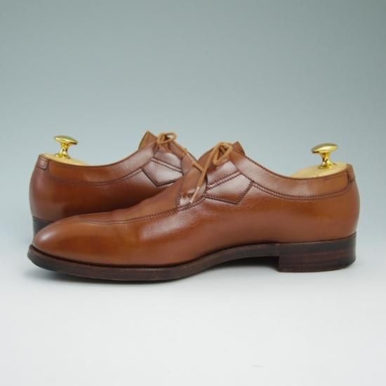 美品★ヒロ・ヤナギマチ UK6程度【★定19.9万L11/1 Loop Derby Apron Front】Gillie Style/HIRO YANAGIMACHI★a723