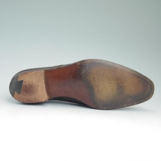 美品★定10万/クロケット&ジョーンズ 7.5D【★337ラスト/ハンドグレードライン/LANGLEY/ダブルモンク】Crockett&Jones★a725