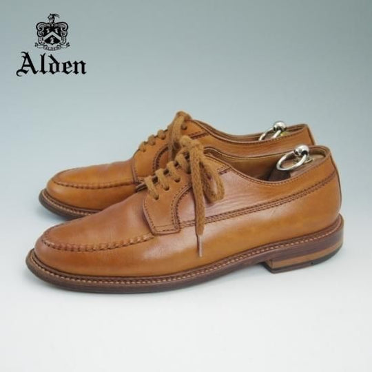 美品★オールデン 8D【★7399/超希少!!ヴァンラスト仕様/Uチップ】ALDEN★a726