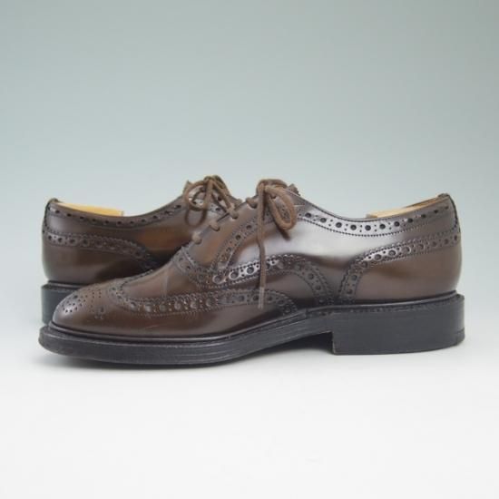 美品★チャーチ 60F/UK6【★超希少!!224ラスト/フルブローグ/バーウッドBURWOOD同デザイン】Church’s★a728