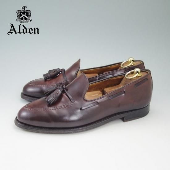 ★オールデン 8.5E【★コードバン/タッセルローファー/563/アバディーンラスト】ALDEN★a730