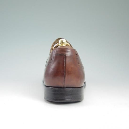 極上★クロケット&ジョーンズ UK8.5/US9D【★ブルックスブラザーズ別注/BROOKS BROTHERS/セミブローグ】Crockett&Jones★a734