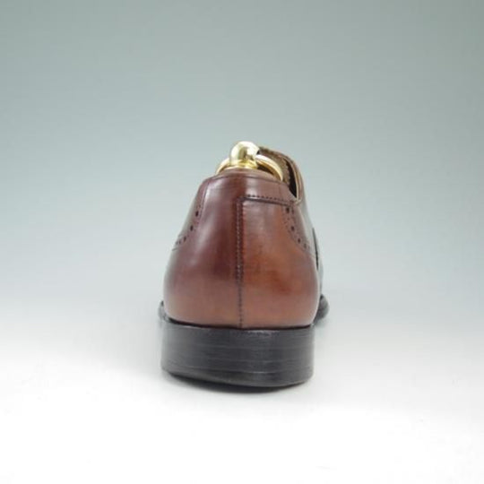 極上★クロケット&ジョーンズ UK8.5/US9D【★ブルックスブラザーズ別注/BROOKS BROTHERS/セミブローグ】Crockett&Jones★a734