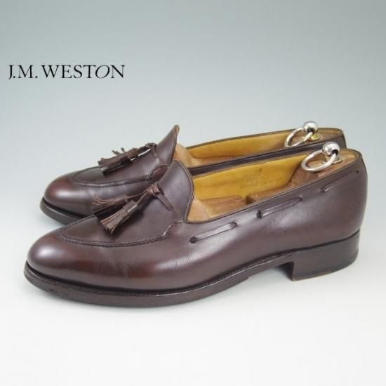 極上☆JM.Weston 7.5E【☆173/タッセルローファー】ウエストン