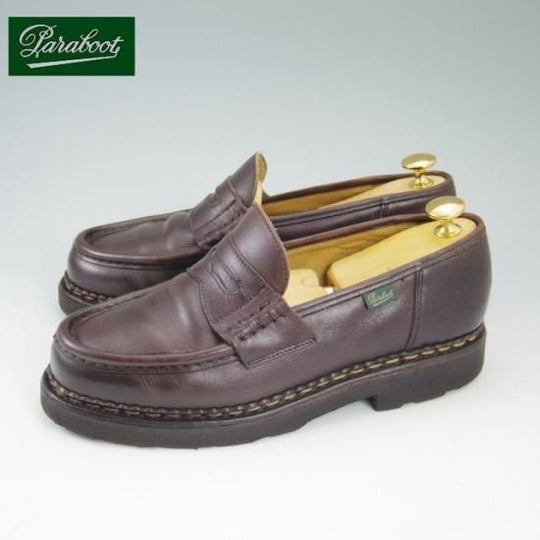 極上★パラブーツ SIZE 6【★ランス/REIMS/コインローファー/マルシェソール】Paraboot★a740