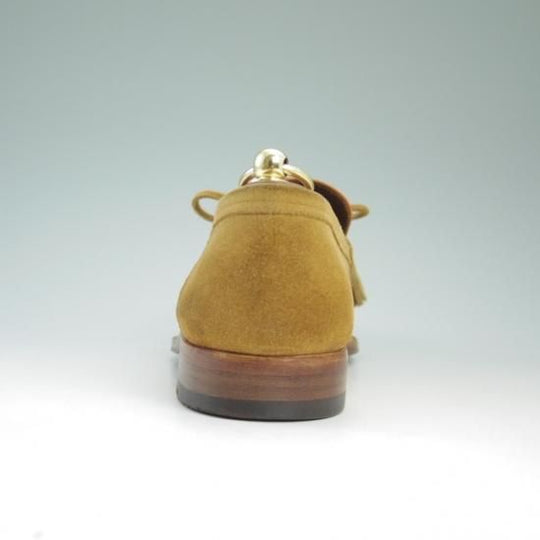 極上★ボノーラ 8E【★ビームス別注品/BEAMS】タッセルローファー/スエード/BONORA★a742