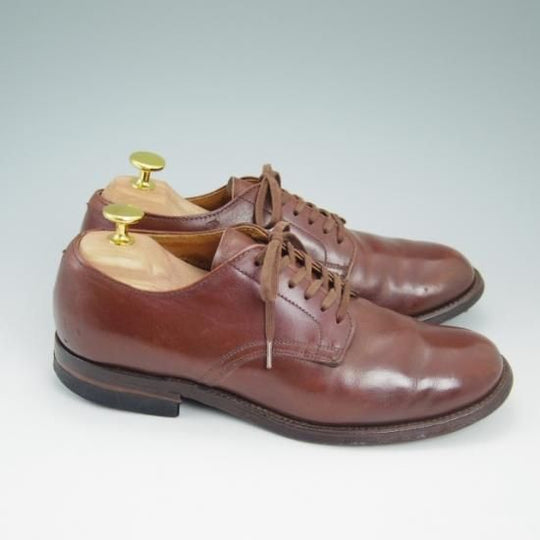 ★オールデン(レディース) 4.5D【貴重★4900/プレーントゥ/ミリタリーラスト】Alden★a749