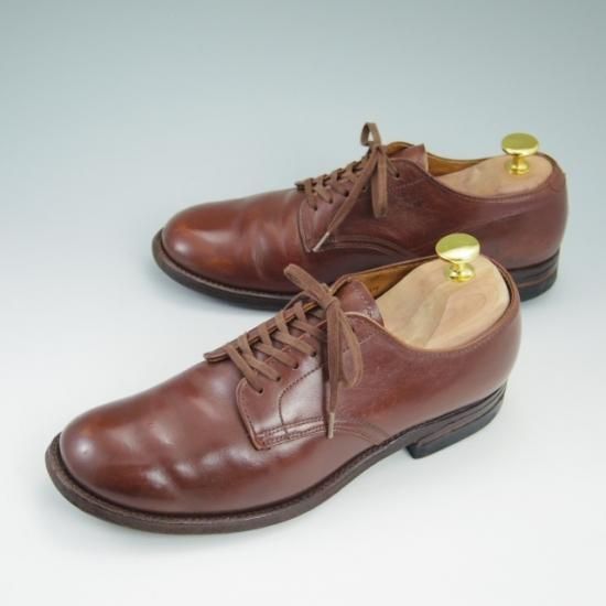 ★オールデン(レディース) 4.5D【貴重★4900/プレーントゥ/ミリタリーラスト】Alden★a749